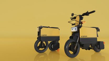 ICOMA Tatamel e-scooter, revealed at CES 2023