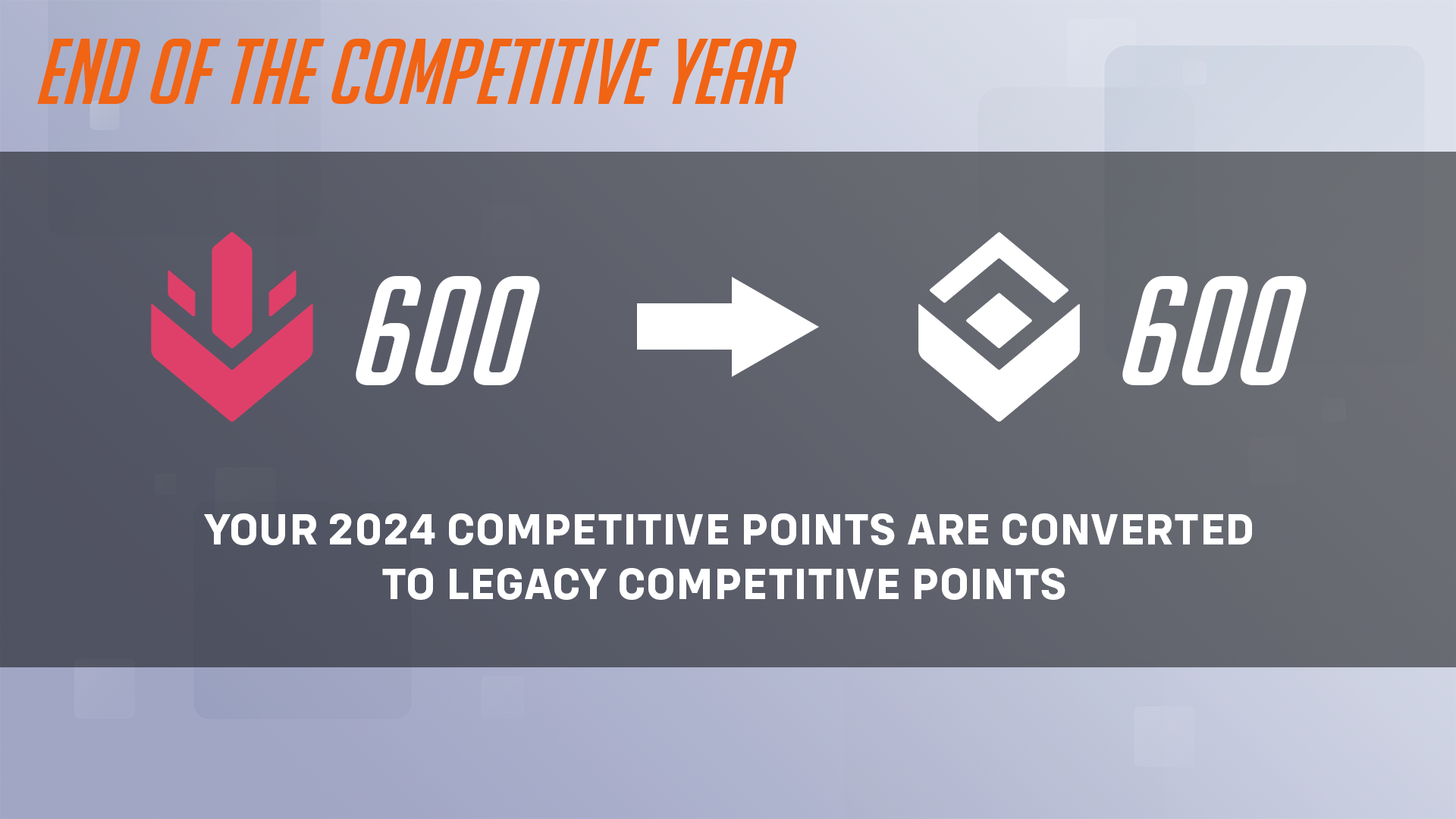 Overwatch 2 infographic about season 9 competitive mode changes
