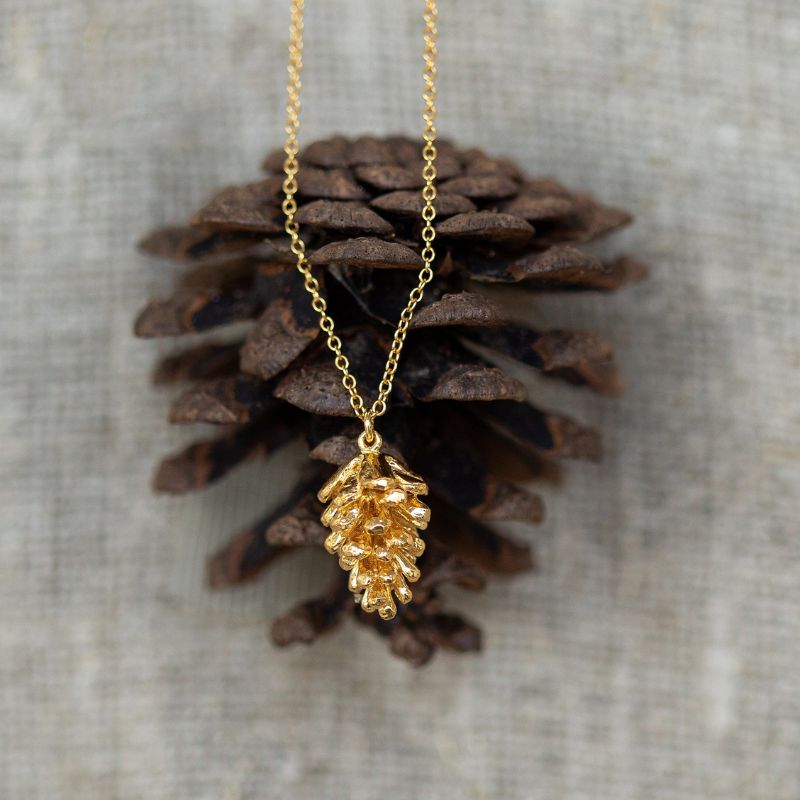 Pinecone Necklace