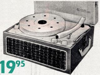 Personal Media Player 1965: 4-Speed Portable Record Player