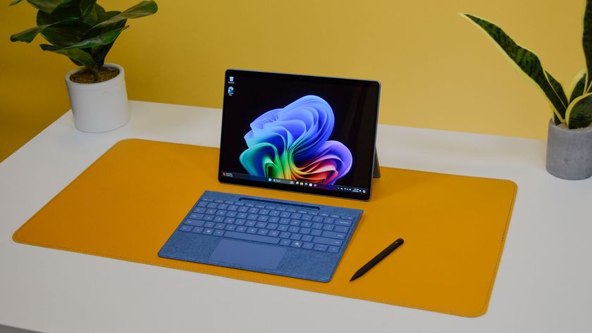 A Microsoft Surface Pro 11 on a desk