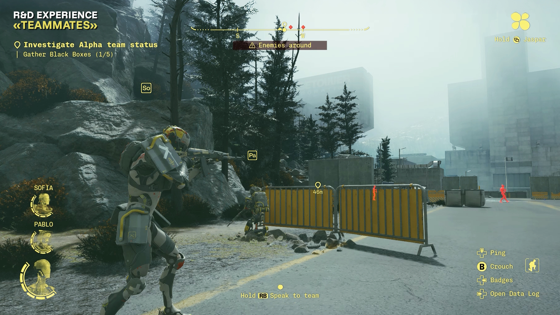 Screenshots of Ubisoft automaton Teammates