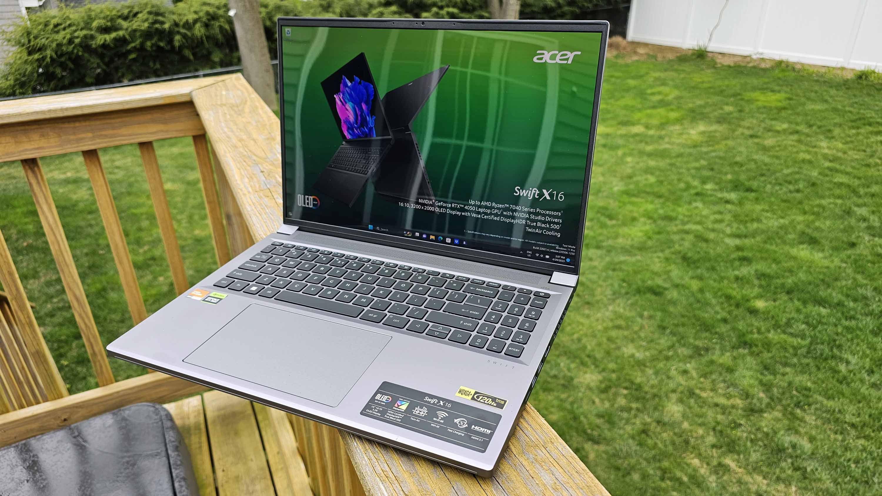 Acer Swift X 16 Unveiled With Jaw dropping OLED Display Game changing 
