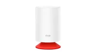 TP-Link Deco Voice X20 (AX1800) with a red stand