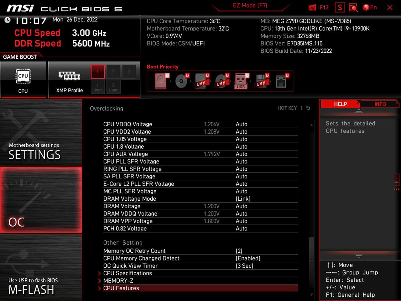MSI MEG z790 Godlike