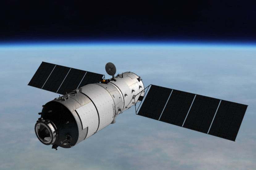 Artist&#039;s Illustration of Tiangong-1