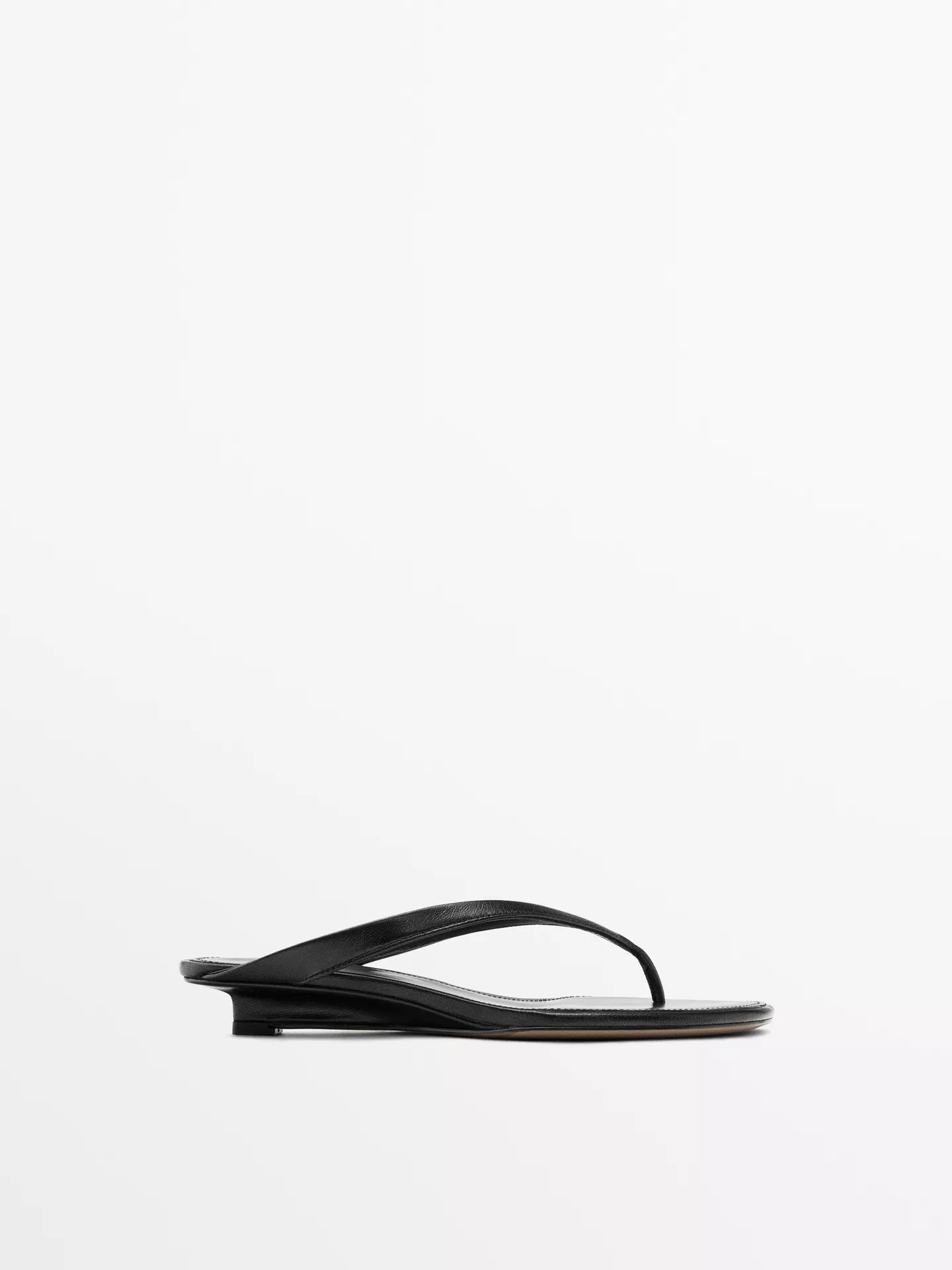 Massimo Dutti, Mid-Heel Toe Sandal