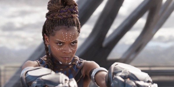 Shuri during Black Panther&#039;s final battle