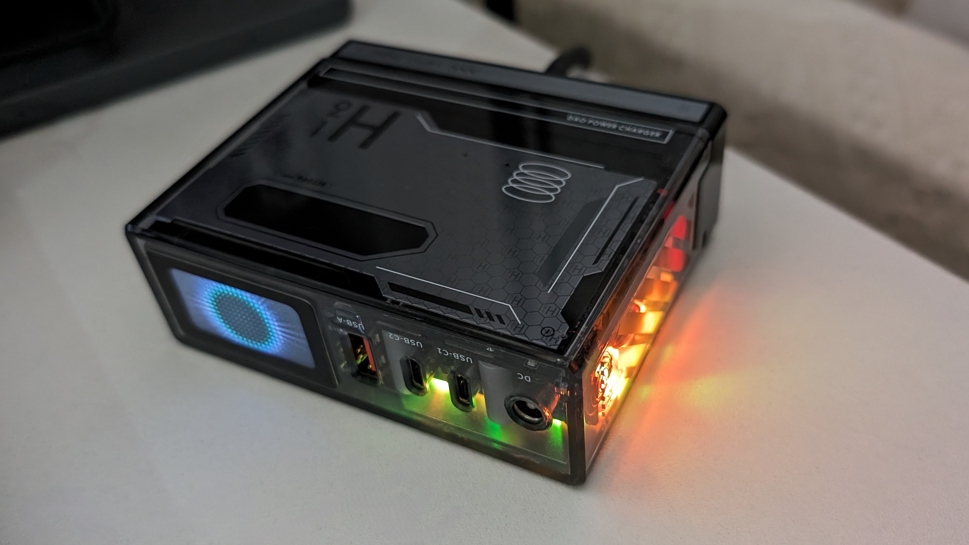 RedMagic takes on SHARGE with this cool 150W transparent GaN charger