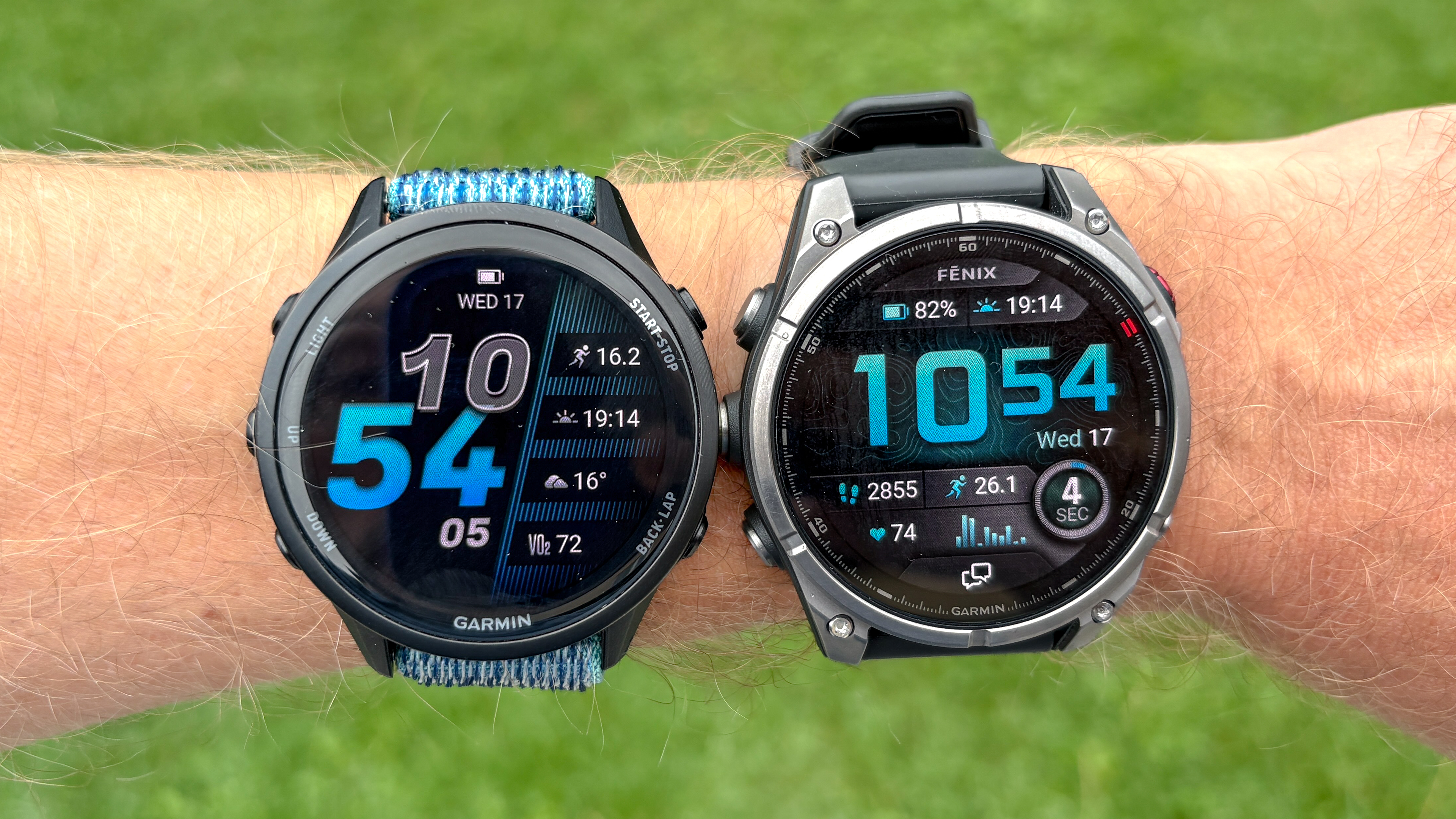 Garmin Forerunner 970 vs Garmin Fenix 8 Pro