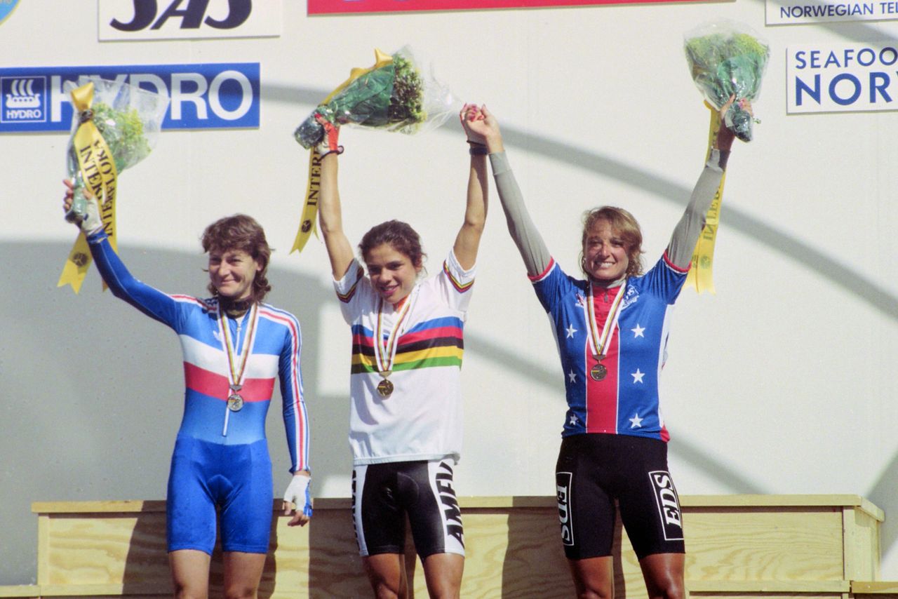 The 1993 podium