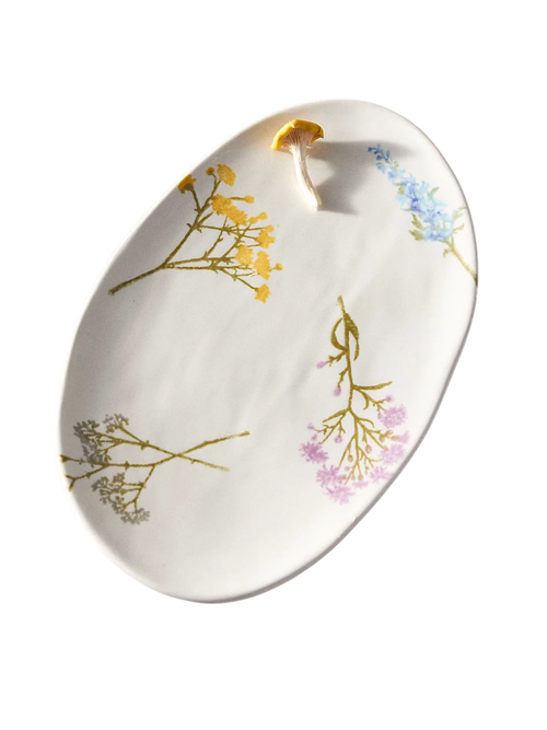 Floral Bunches Serving Platter