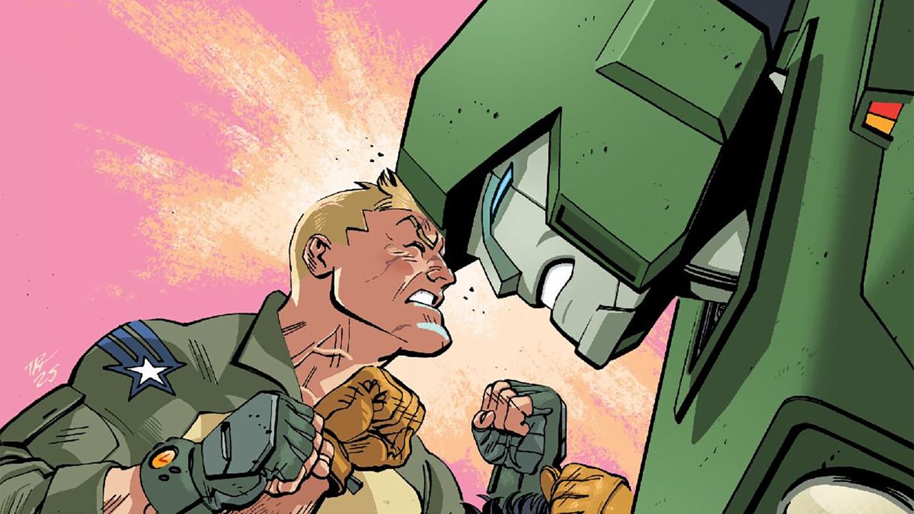  Three classic '80s cartoon franchises will crossover this spring as Transformers, GI Joe, and MASK collide in the Energon Universe 