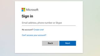 Microsoft Teams Web Sign-in