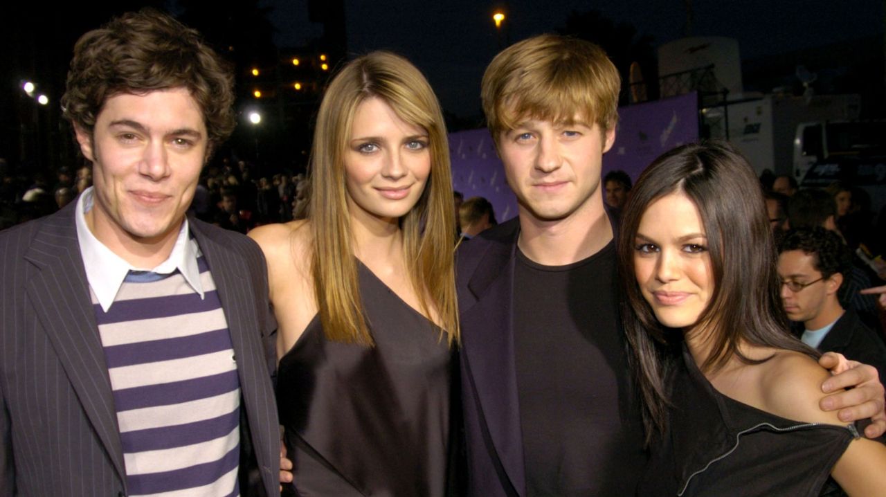 Adam Brody, Mischa Barton, Benjamin McKenzie, and Rachel Bilson of &quot;The O.C.&quot;