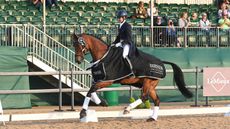 National Dressage Championships - Jo Barry and Goofy La Perle