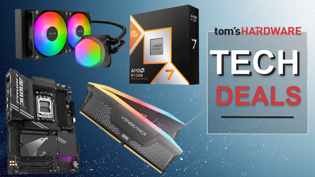 Get 32GB of DDR5 for $261 in this AM5 gaming bundle — $970 deal features Ryzen 7 9800X3D, 32GB DDR5 RAM, a Gigabyte X870 motherboard, and free 240mm AIO