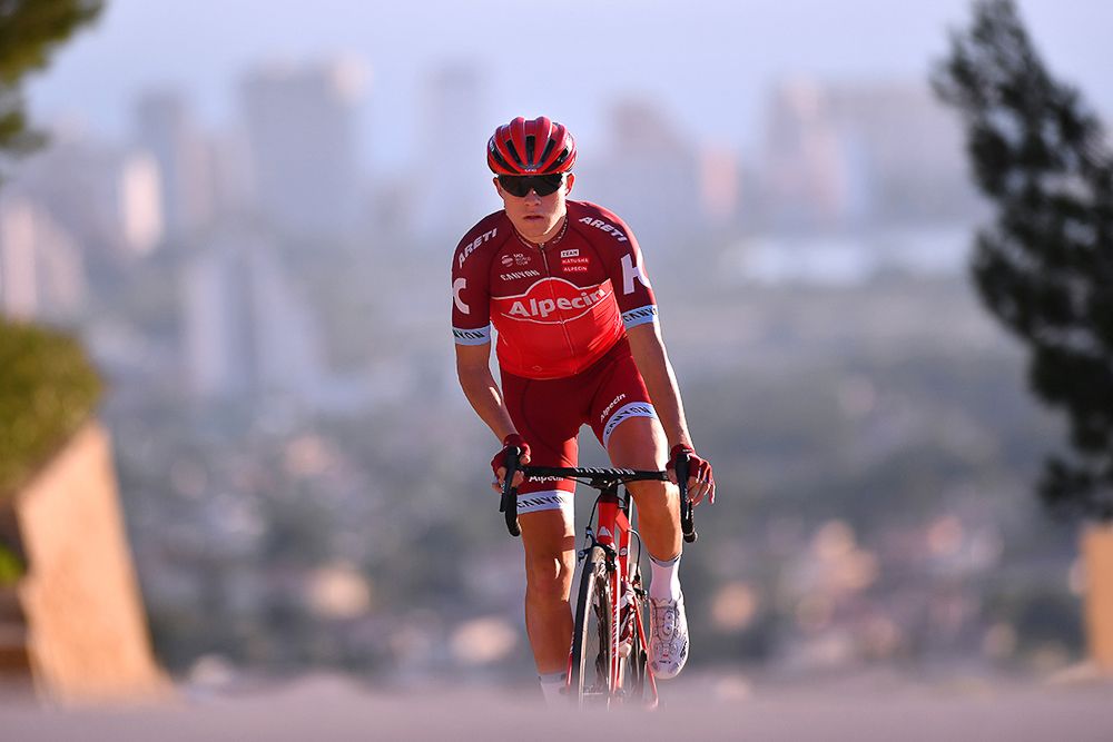 Mads Wurtz Schmidt in the 2017 Katusha-Alpecin kit
