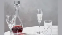 Grosseto Cut Crystal Glass Wine Decanter