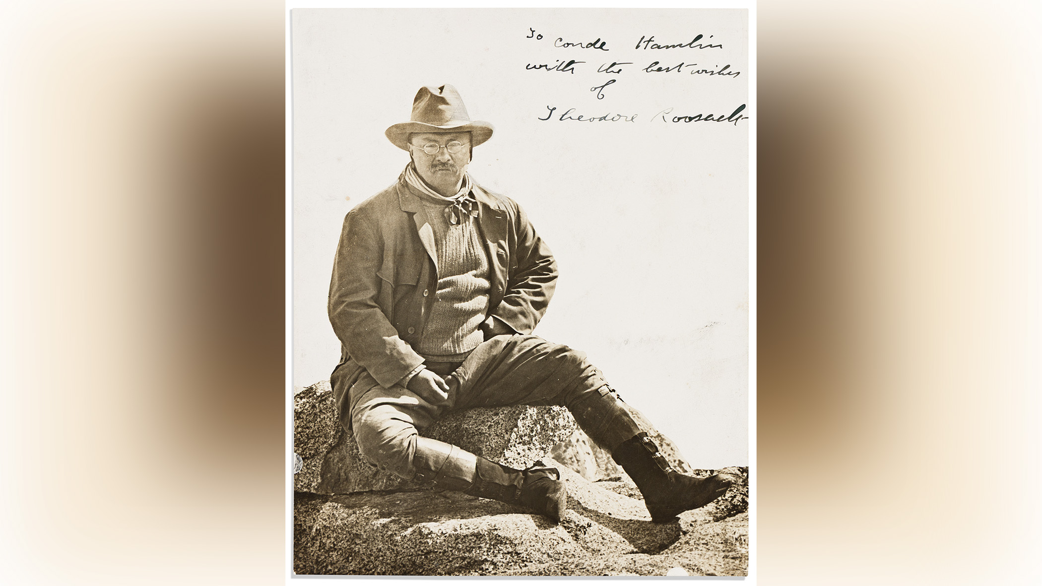 Portrait of Theodore (Teddy) Roosevelt.