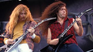 Dave Mustaine and Marty Friedman