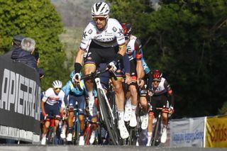 Tirreno Adriatico 2022 57th Edition 4th stage Cascata delle Marmore Bellante 202 km 10032022 Julian Alaphilippe FRA QuickStep Alpha Vinyl Team photo Roberto BettiniSprintCyclingAgency2022