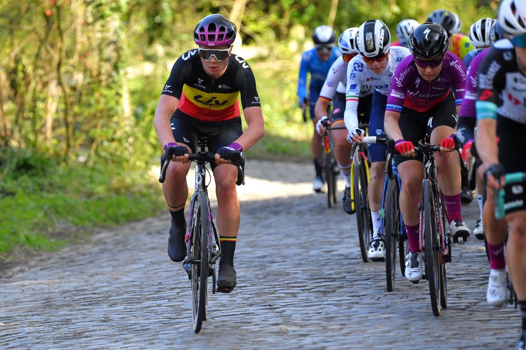 Lotte Kopecky (Liv Racing) at the Tour of Flanders