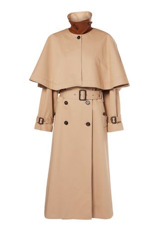 Chloe, Cotton Gabardine Trench Coat