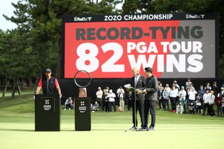 Tiger Woods PGA wins 82 Zozo