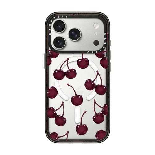 Dark Cherry Jelly case for iPhone 18 Pro