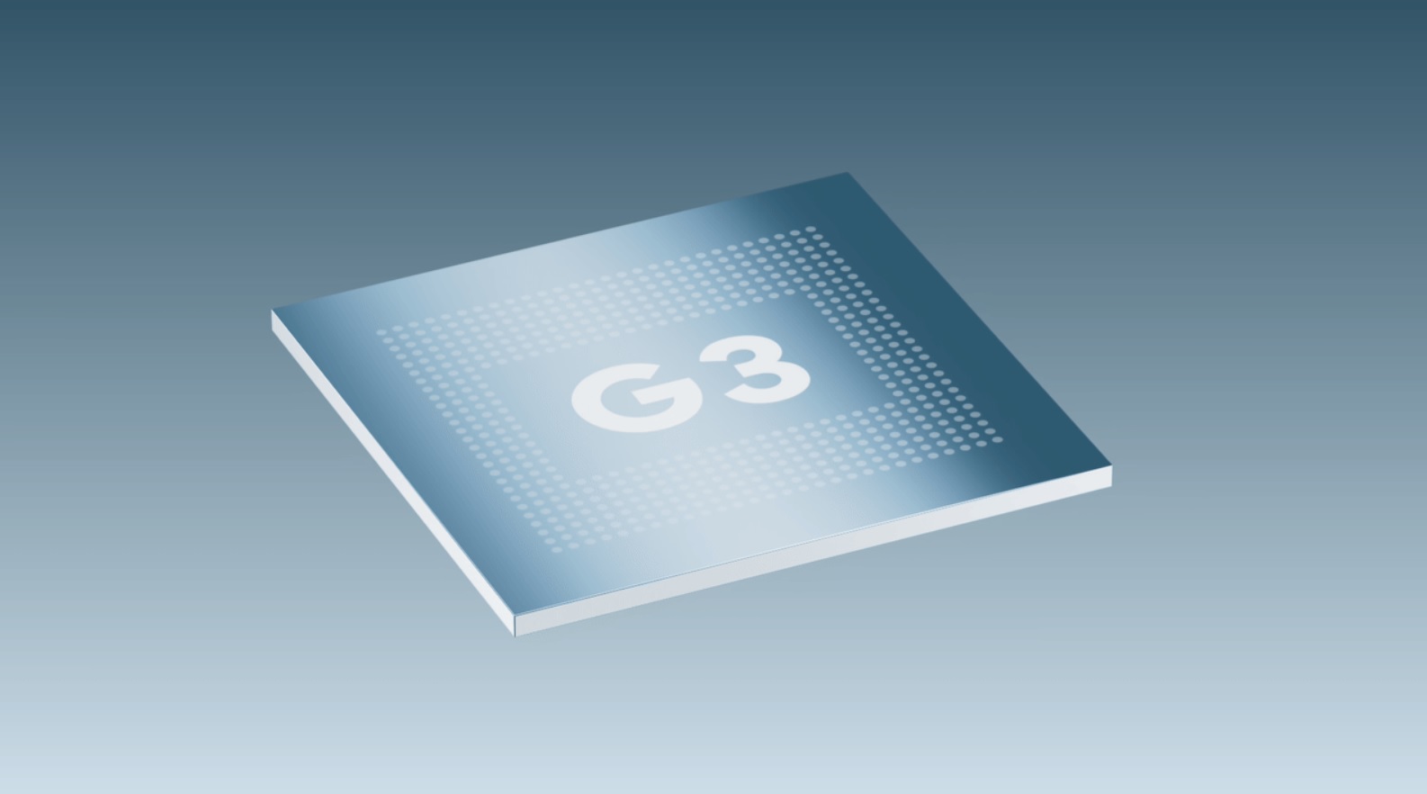 An image of the Google Tensor G3 chip