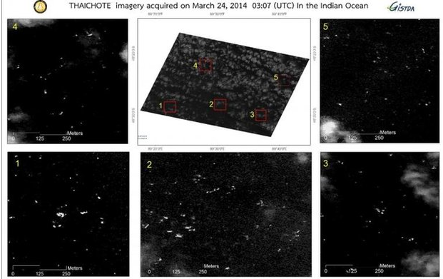 Thai satellites locate 300 &amp;#039;objects&amp;#039; near suspected crash site