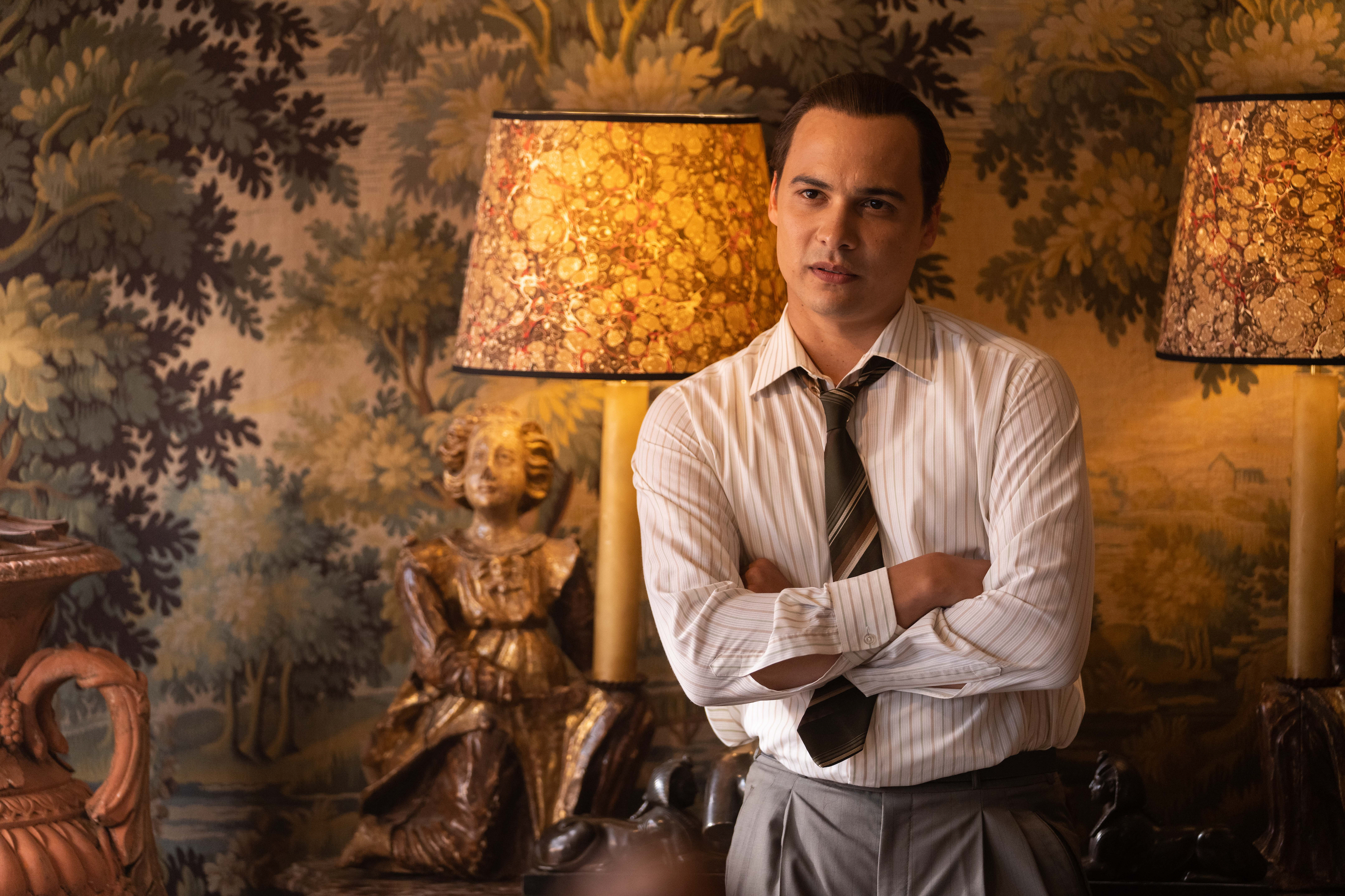 Frank Dillane as Bosie in Joan.