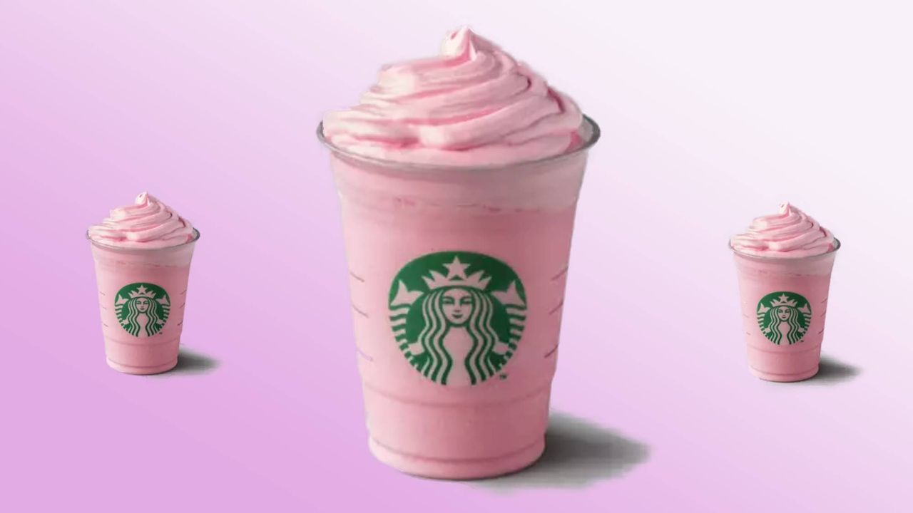 starbucks pink flamingo frappuccino