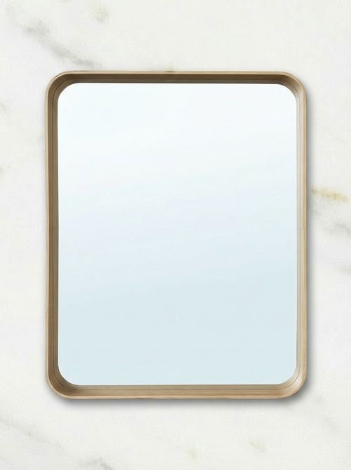 Dv&Auml;rgsyren Mirror - Oak Veneer 15 &frac34;x19 &frac34; "