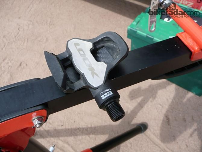 The Look Keo Blade blade&rsquo;s broad cleat plate has been retained