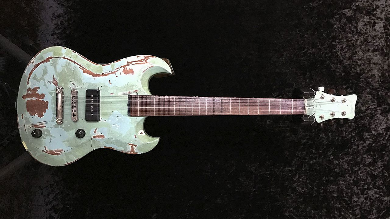 Phil&rsquo;s guitars sport a chunky neck that he describes as being like &ldquo;a &rsquo;58 Les Paul but wider at the nut - so huge, in other words!&rdquo;