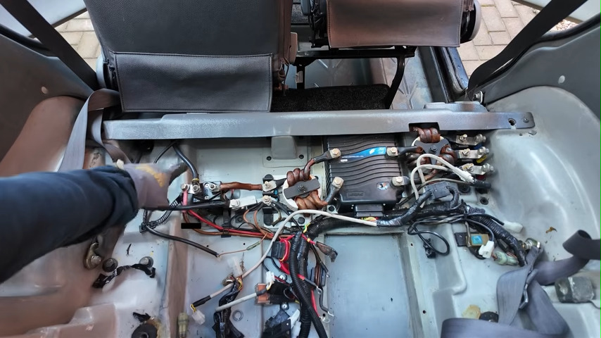 Chris Doel's vape battery-powered car