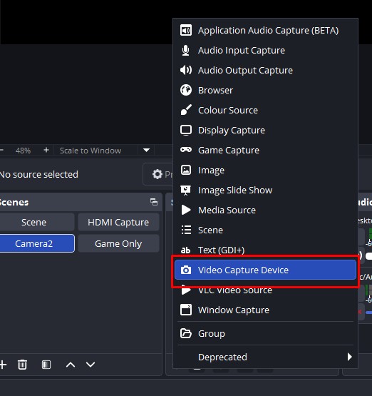 Android Smartphone as a Webcam