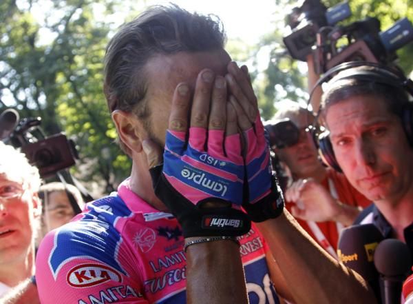 Alessandro Petacchi (Lampre - ISD) can't believe he's won
