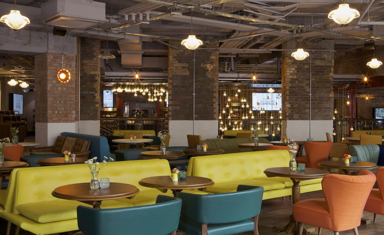 The redesigned Trocadero in London now features a bar and restaurant on its first floor