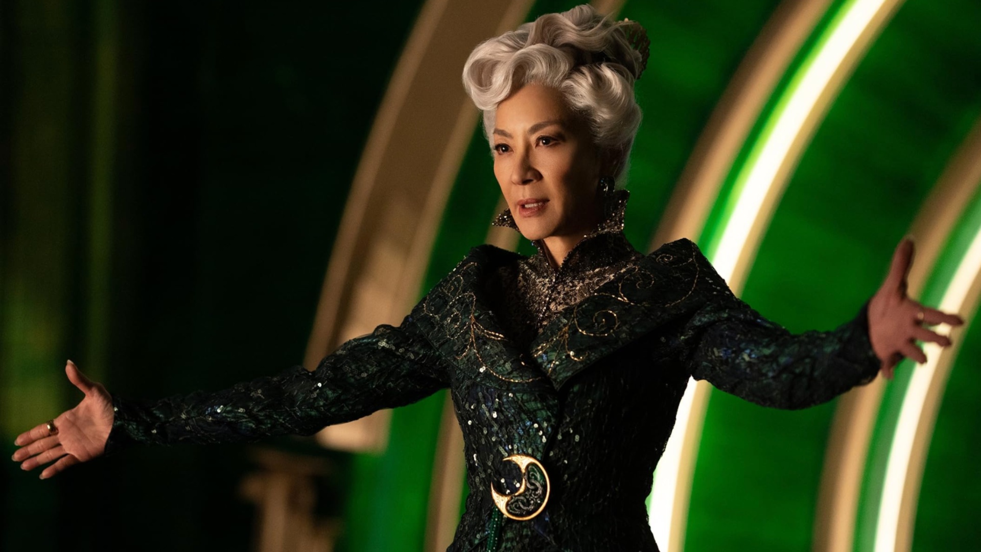 Michelle Yeoh as Madame Morrible in Wicked