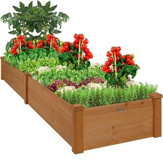 Amazon Wooden Raised Bed Planter