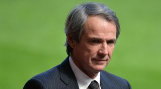 Liverpool legend Alan Hansen at a memorial to mark the 25th anniversary of the Hillsborough disaster in 2014.