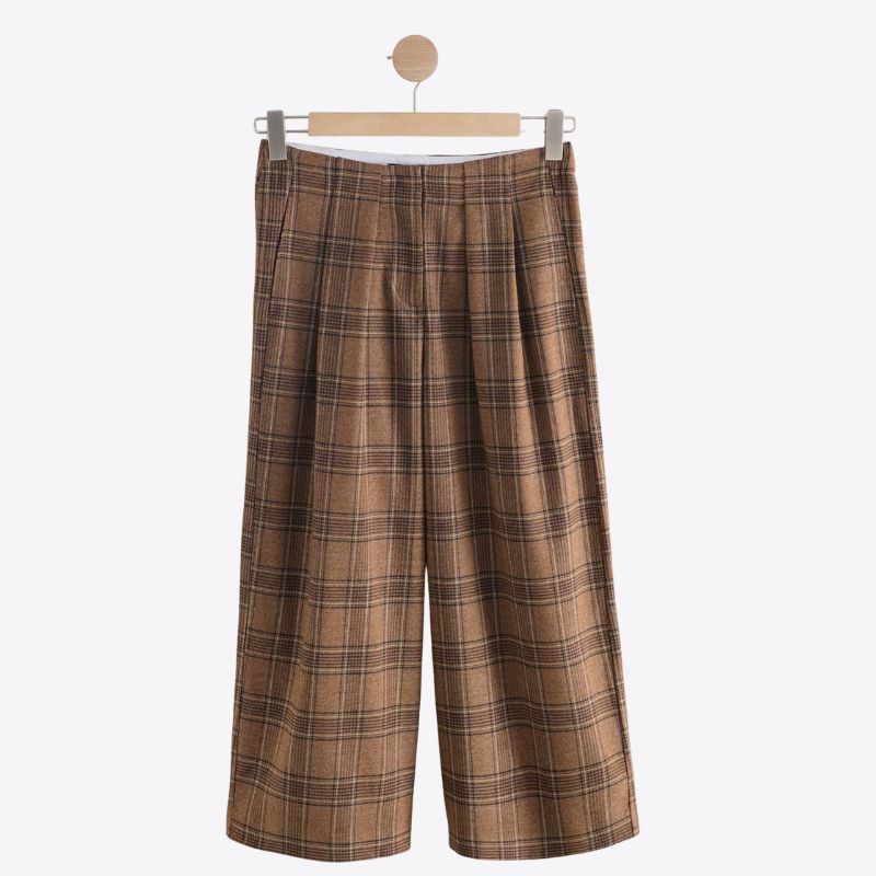 Image of checked trousers