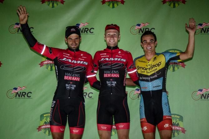Tonights top three in the mens race.