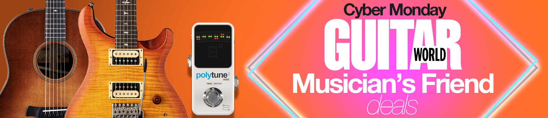 Musician&#039;s Friend Cyber Monday deals 2025: Score up to 50% off music gear right now!