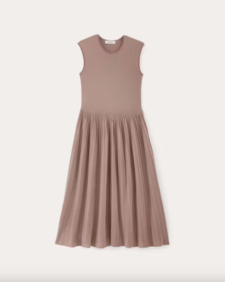 Everlane The Knit Pleated Dress