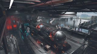 A complex 3D art machine