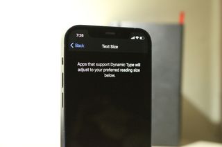Font Size On Iphone